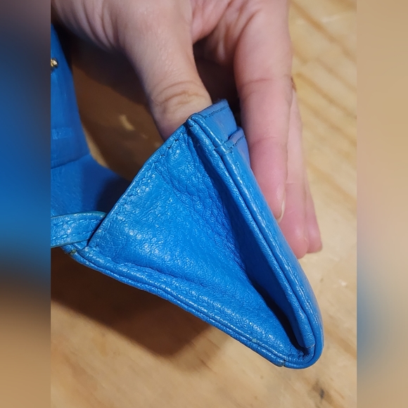 Micheal kors Jet Blue Travel Wallet Coin Aav-1402 ID key holder - Picture 6 of 14